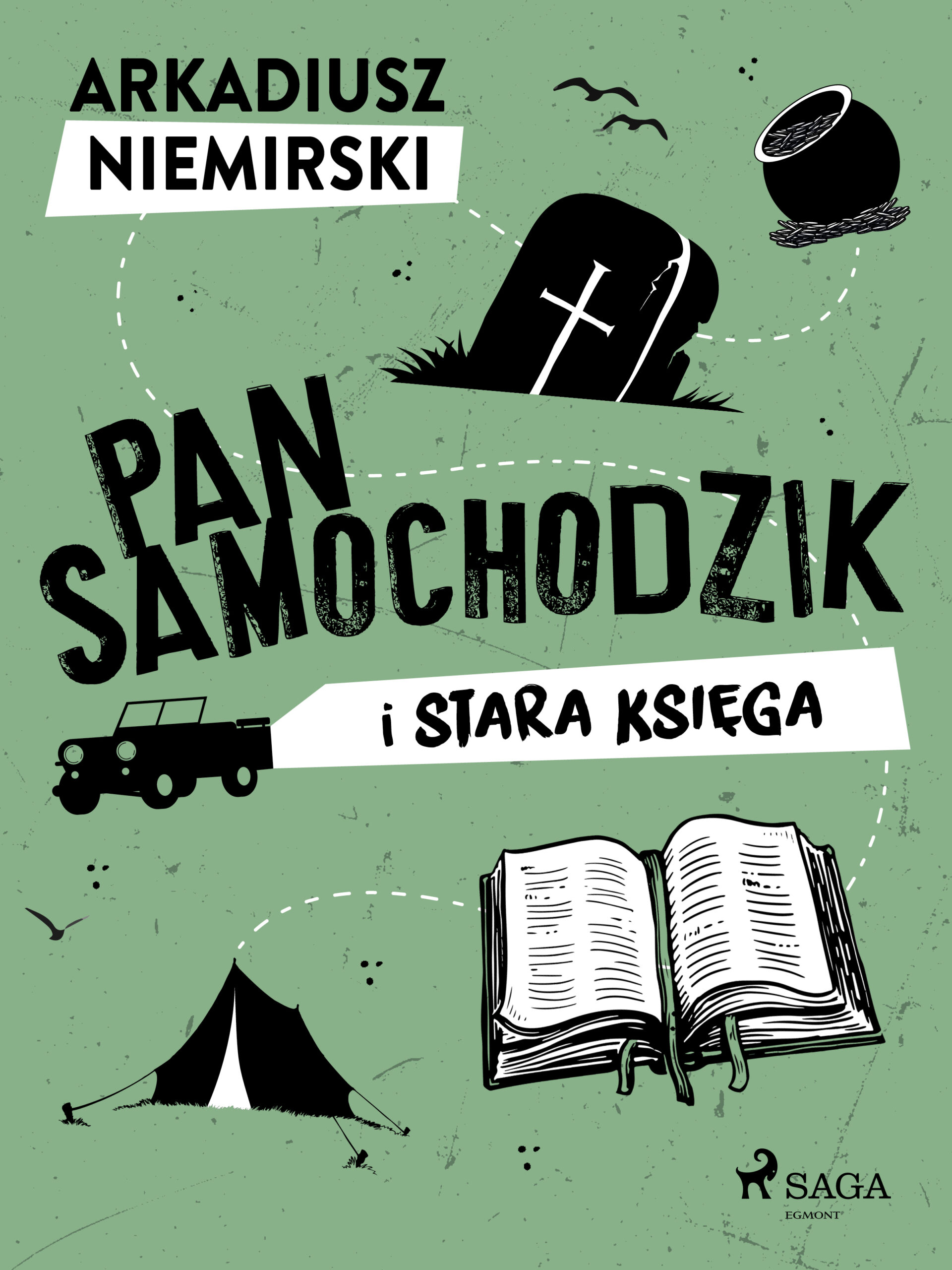 Pan Samochodzik i stara księga — okładka e-booka