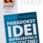 Paradoksy idei reprezentacji politycznej — okładka e-booka