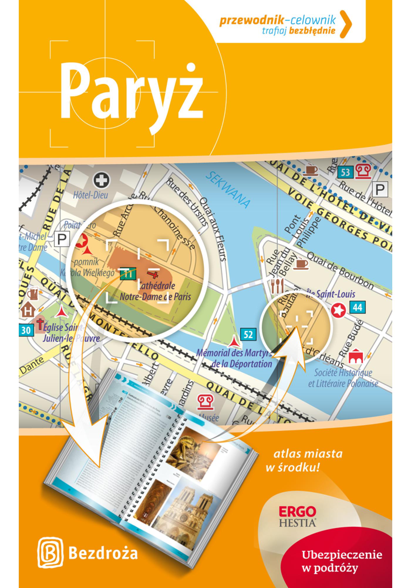 Paryż. Przewodnik-celownik. Wydanie 3 — okładka e-booka