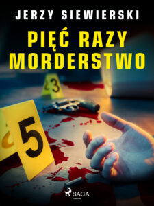 Pięć razy morderstwo — okładka e-booka