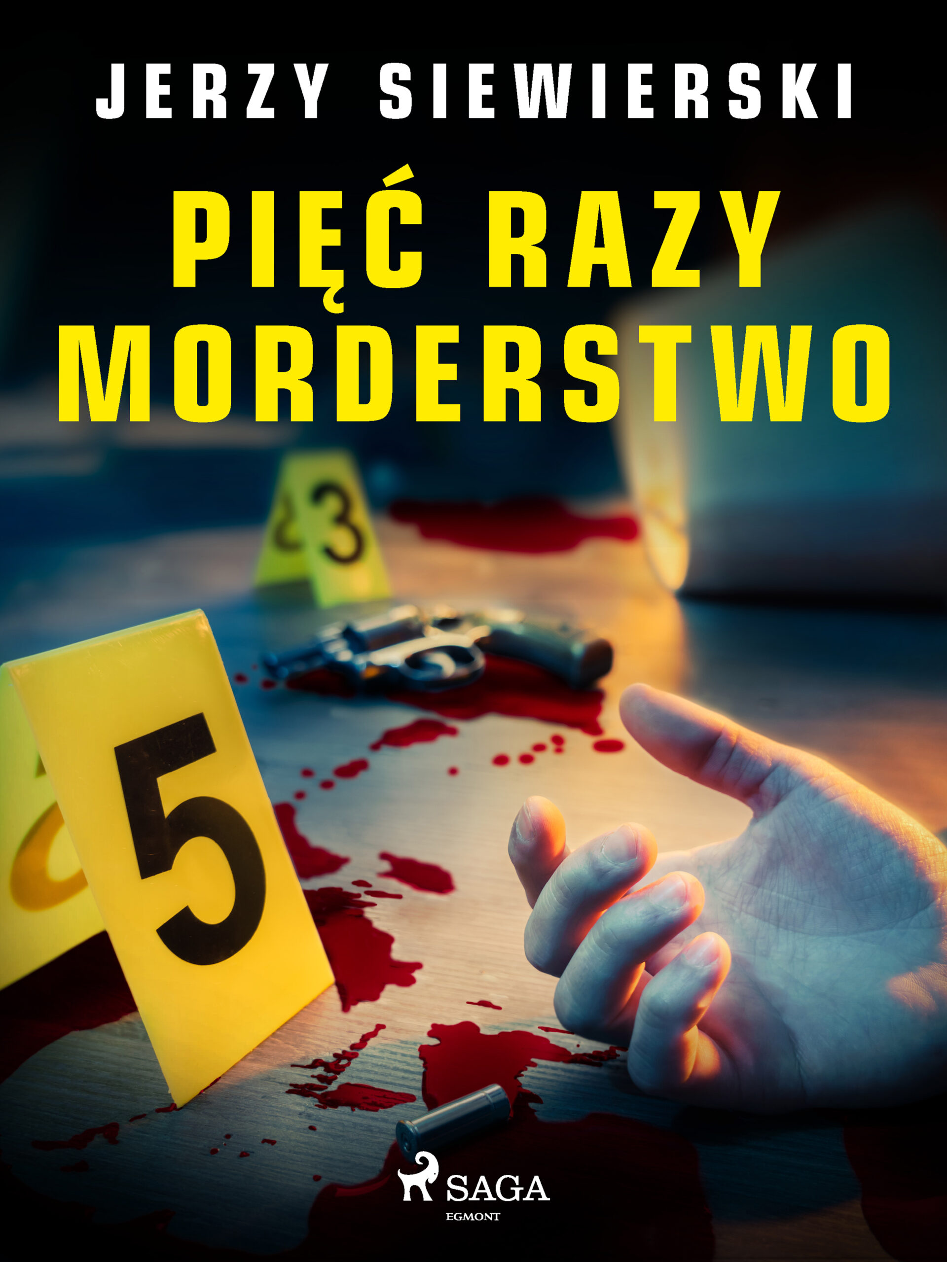 Pięć razy morderstwo — okładka e-booka