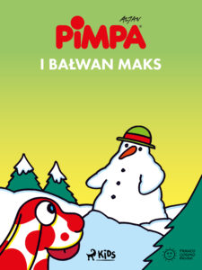 Pimpa i bałwan Maks — okładka e-booka