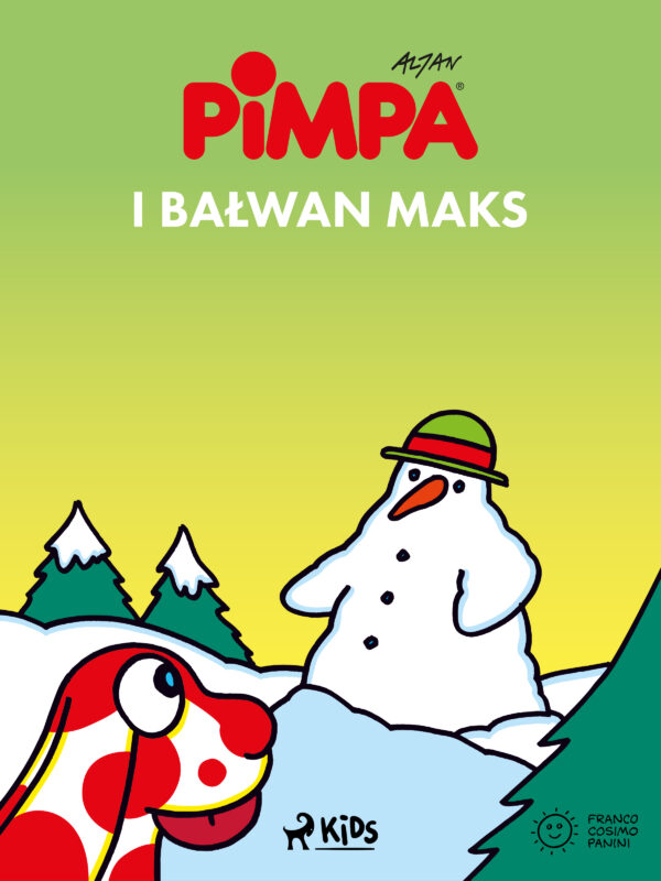 Pimpa i bałwan Maks — okładka e-booka