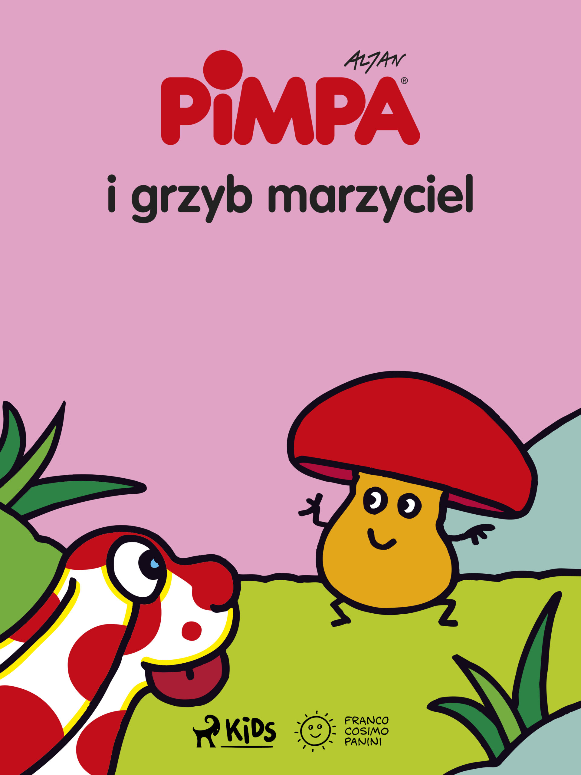 Pimpa i grzyb marzyciel — okładka e-booka