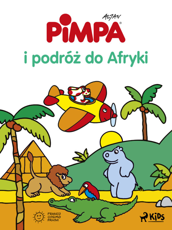 Pimpa i podróż do Afryki — okładka e-booka