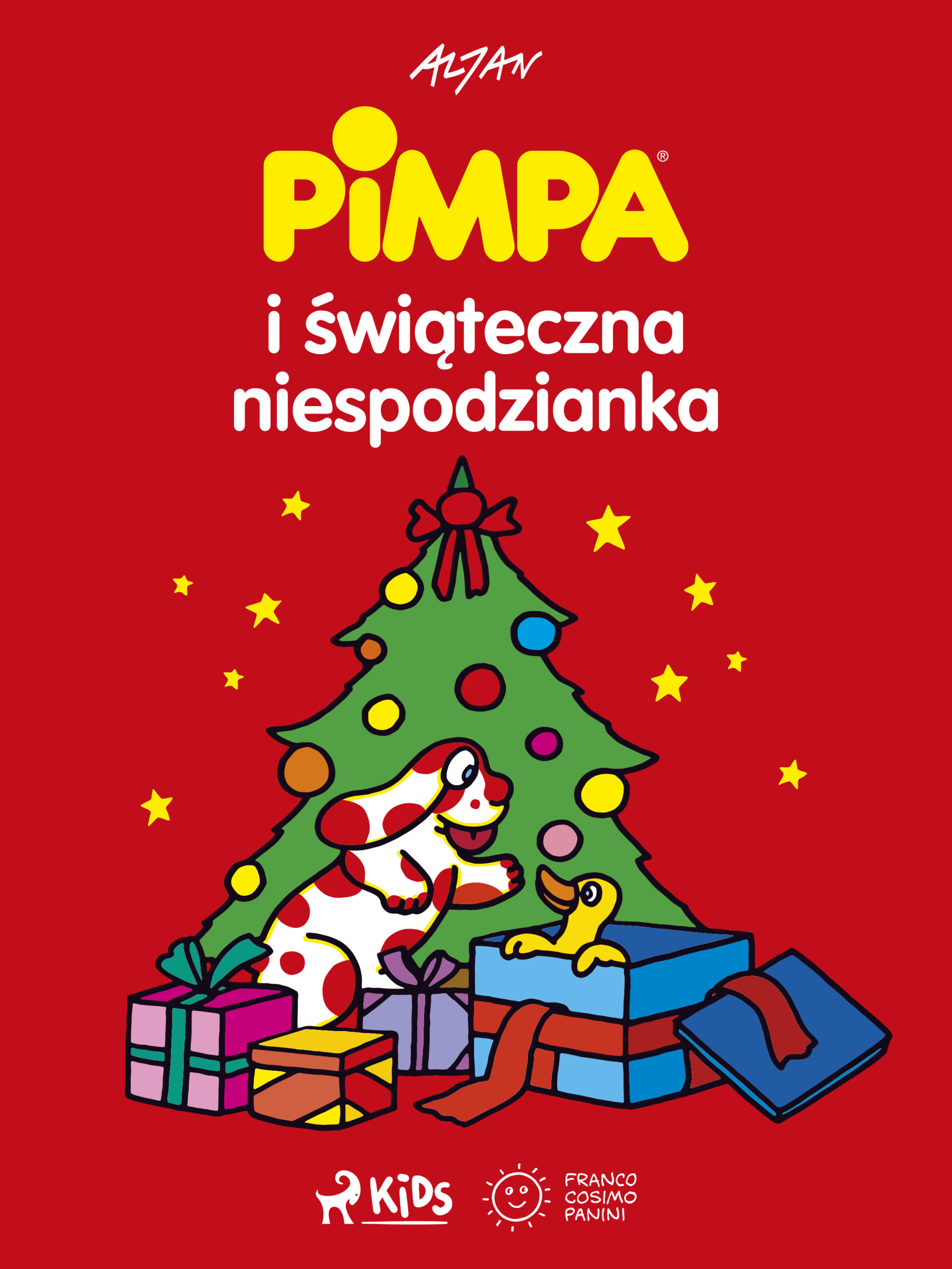 Pimpa i świąteczna niespodzianka — okładka e-booka