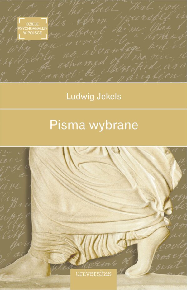 Pisma wybrane (Ludwig Jekels) — okładka