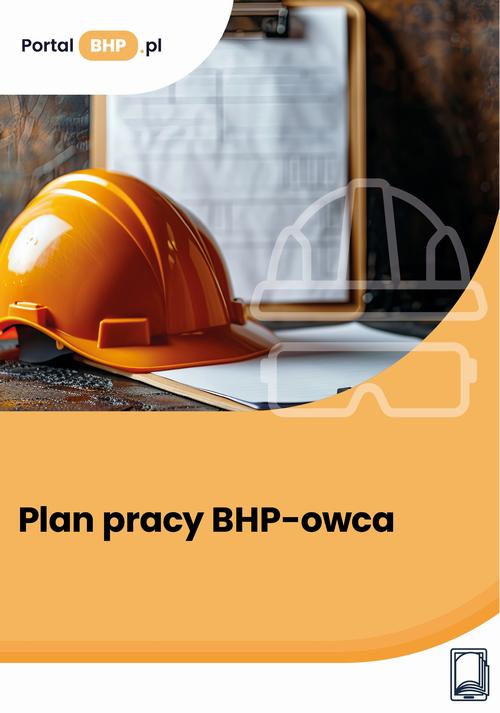Plan pracy BHP-owca — okładka