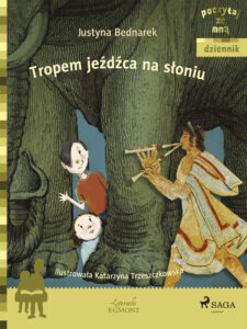 POCZYTAJ ZE MNĄ. Tropem jeźdźca na słoniu — okładka e-booka