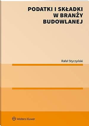 Podatki i składki w branży budowlanej — okładka e-booka