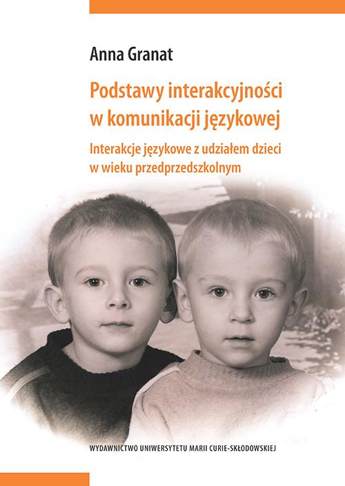 Podstawy interakcyjności w komunikacji językowej — okładka e-booka