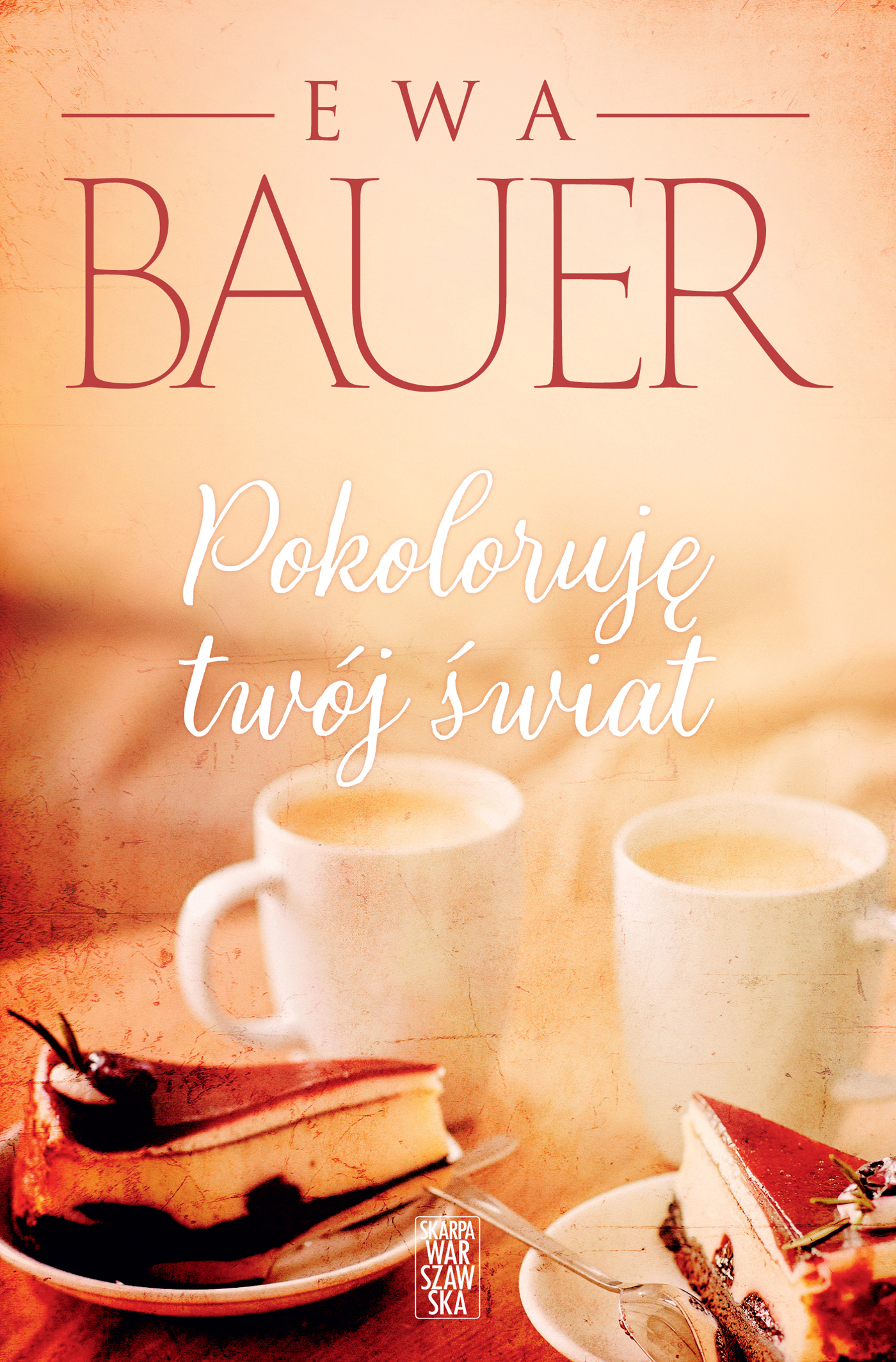 Tytuł: Pokoloruję twój świat
Autor: Ewa Bauer
Wydawnictwo: Skarpa Warszawska
Formaty: EPUB, MOBI