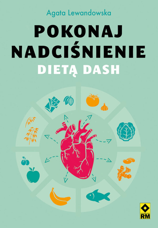 Pokonaj nadciśnienie dietą DASH — okładka e-booka