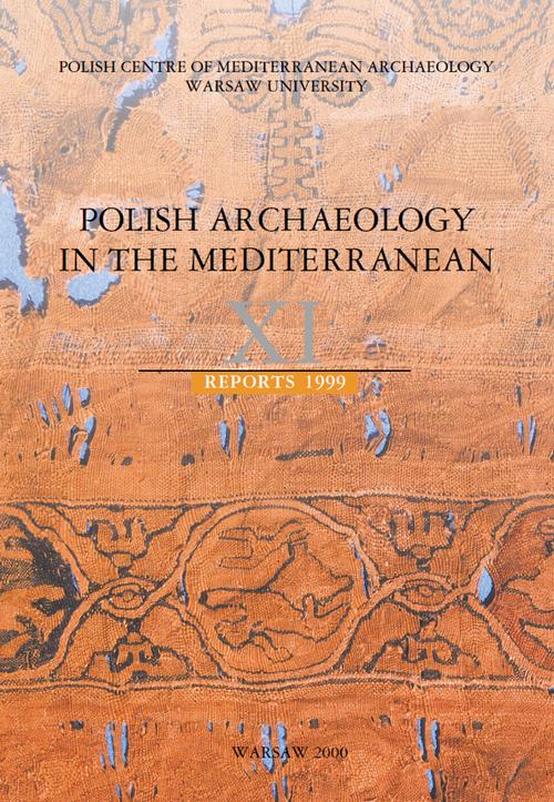 Tytuł: Polish Archaeology in the Mediterranean 11
Autor:
Wydawnictwo: Wydawnictwa Uniwersytetu Warszawskiego
Formaty: PDF