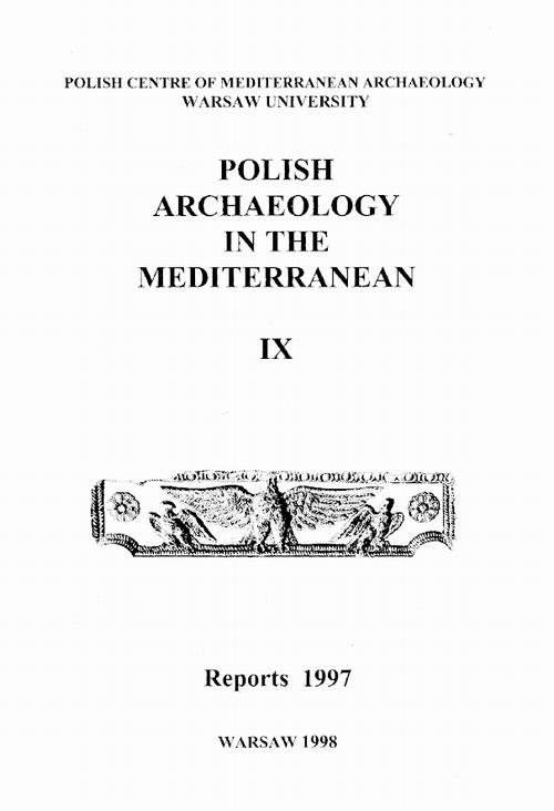 Tytuł: Polish Archaeology in the Mediterranean 9
Autor: 
Wydawnictwo: Wydawnictwa Uniwersytetu Warszawskiego
Formaty: PDF