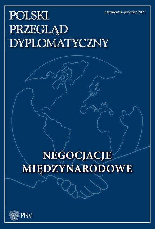 Polski Przegląd Dyplomatyczny 4/2025 — okładka wydania