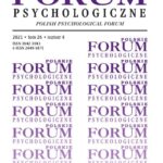 Tytuł: Polskie Forum Psychologiczne, tom 26 numer 4
Autor: Hanna Liberska
Wydawnictwo: Wydawnictwo Uniwersytetu Kazimierza Wielkiego w Bydgoszczy
Formaty: PDF