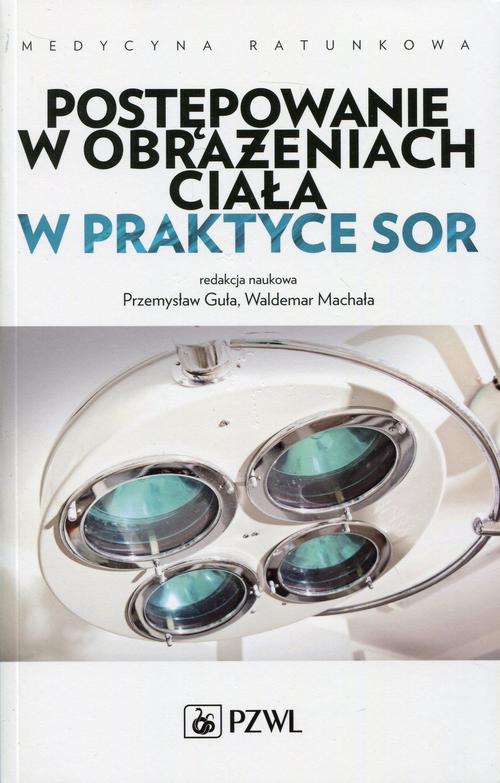 Postępowanie w obrażeniach ciała w praktyce SOR — okładka e-booka