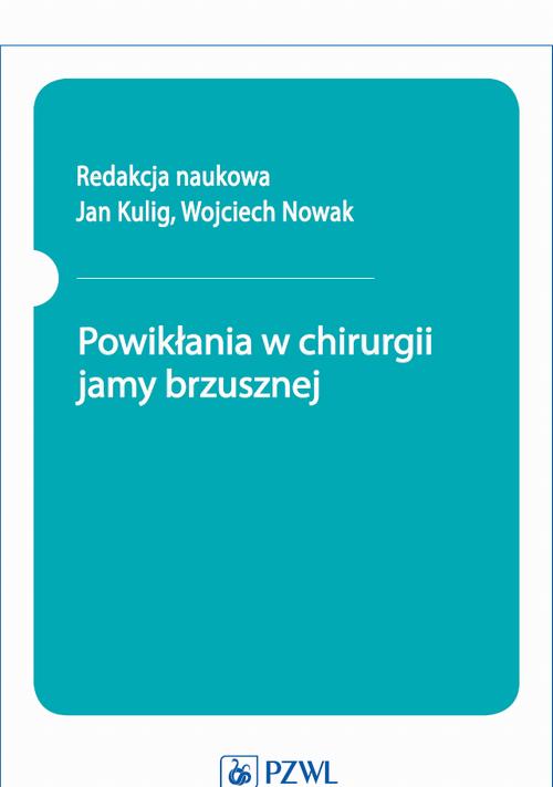 Powikłania w chirurgii jamy brzusznej — okładka e-booka