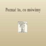 Poznać to, co mówimy — okładka e-booka