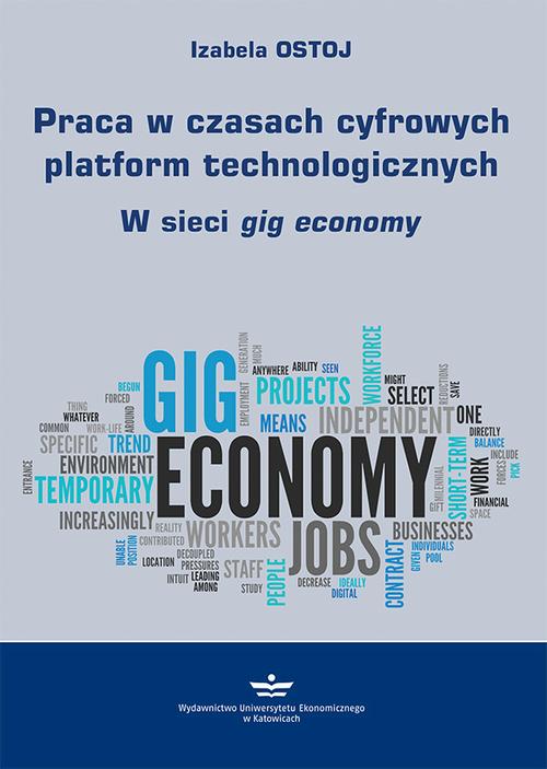 Praca w czasach cyfrowych platform technologicznych — okładka e-booka