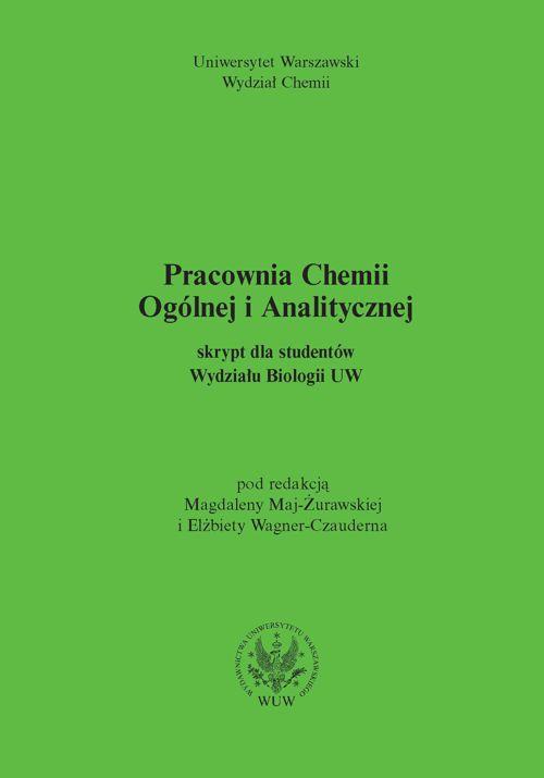 Pracownia chemii ogólnej i analitycznej (2011, wyd. 2) — okładka e-booka