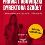 Prawa i obowiązki dyrektora szkoły — okładka e-booka