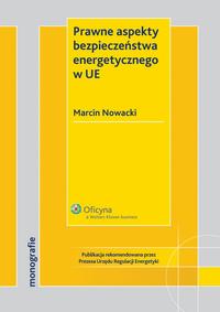 Prawne aspekty bezpieczeństwa energetycznego w UE — okładka e-booka