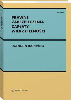Prawne zabezpieczenia zapłaty wierzytelności — okładka e-booka