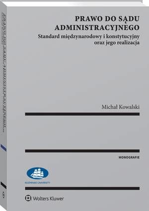 Prawo do sądu administracyjnego — okładka e-booka