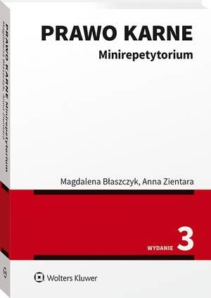Prawo karne. Minirepetytorium — okładka e-booka