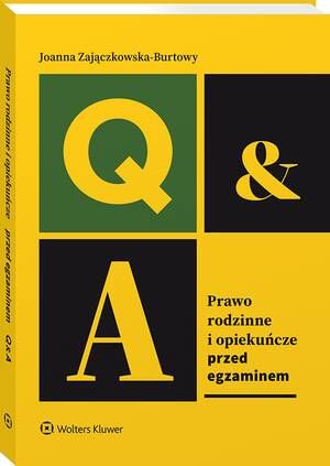 Prawo rodzinne i opiekuńcze. Przed egzaminem — okładka e-booka