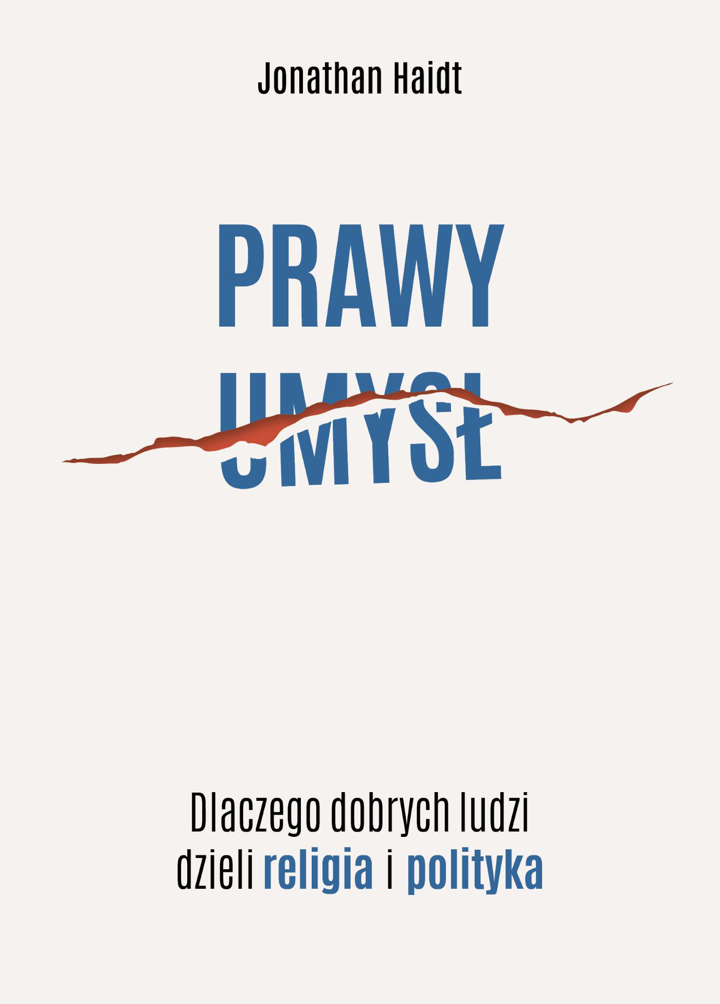 Tytuł: Prawy umysł. Dlaczego dobrych ludzi dzieli religia i polityka
Autor: Jonathan Haidt
Wydawnictwo: Zysk i S-ka
Formaty: EPUB, MOBI