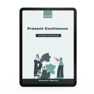 Present Continuous - ćwiczenia. Ebook
