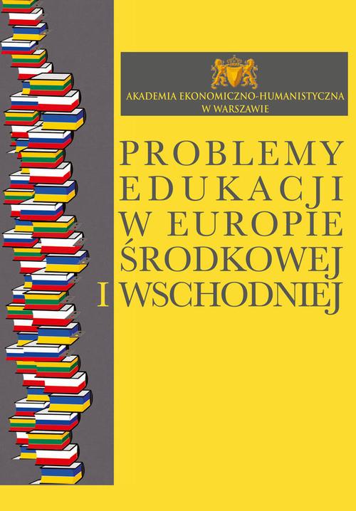 Problemy edukacji w Europie Środkowej i Wschodniej — okładka e-booka
