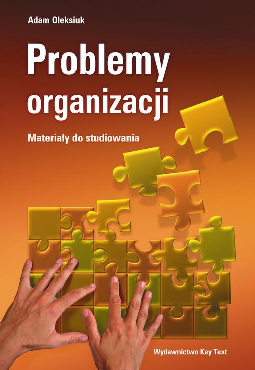 Problemy organizacji - materiały do studiowania — okładka e-booka