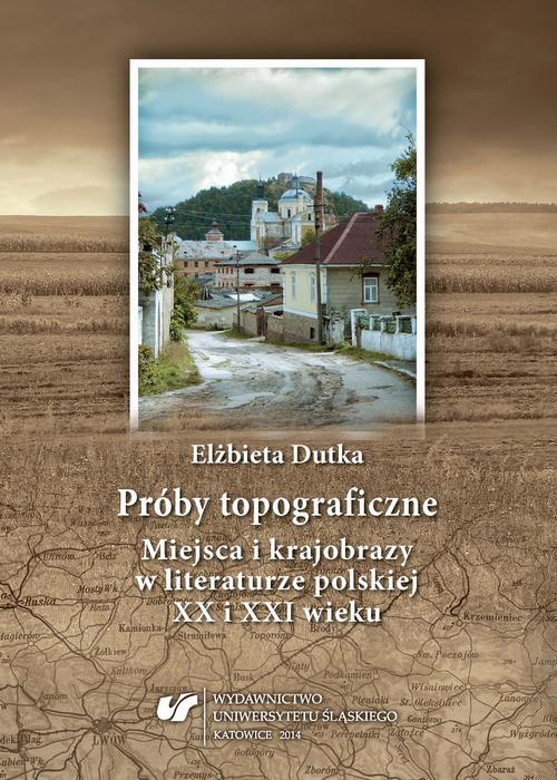 Próby topograficzne — okładka e-booka