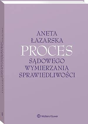 Proces sądowego wymierzania sprawiedliwości — okładka e-booka
