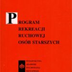 Program rekreacji ruchowej osób starszych — okładka e-booka