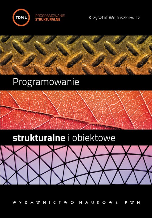 Programowanie strukturalne i obiektowe. T. 1 — okładka e-booka