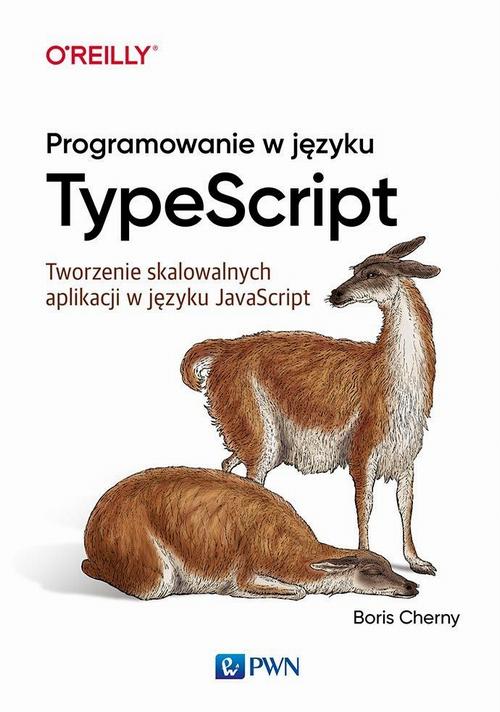 Programowanie w języku TypeScript — okładka e-booka