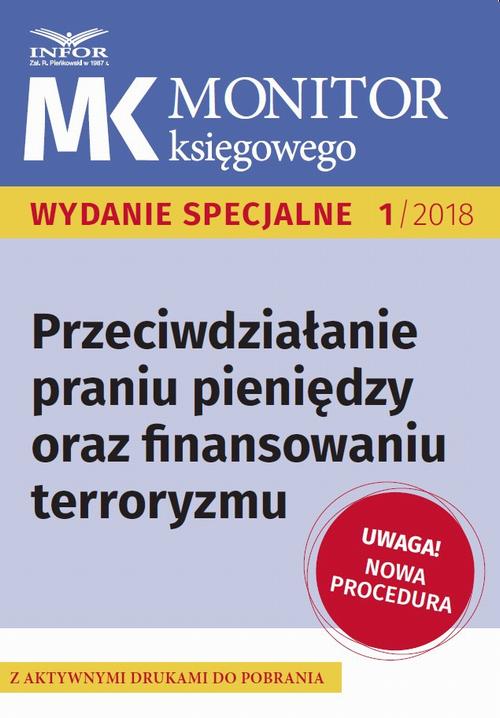 Przeciwdziałanie praniu pieniędzy oraz finansowaniu terroryzmu – nowe procedury — okładka e-booka