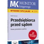 Tytuł: Przedsiębiorca przed sądem Nowa procedura cywilna
Autor: Rafał Krawczyk
Wydawnictwo: Infor
Formaty: PDF