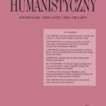 Przegląd Humanistyczny 2024/4 (487) — okładka wydania