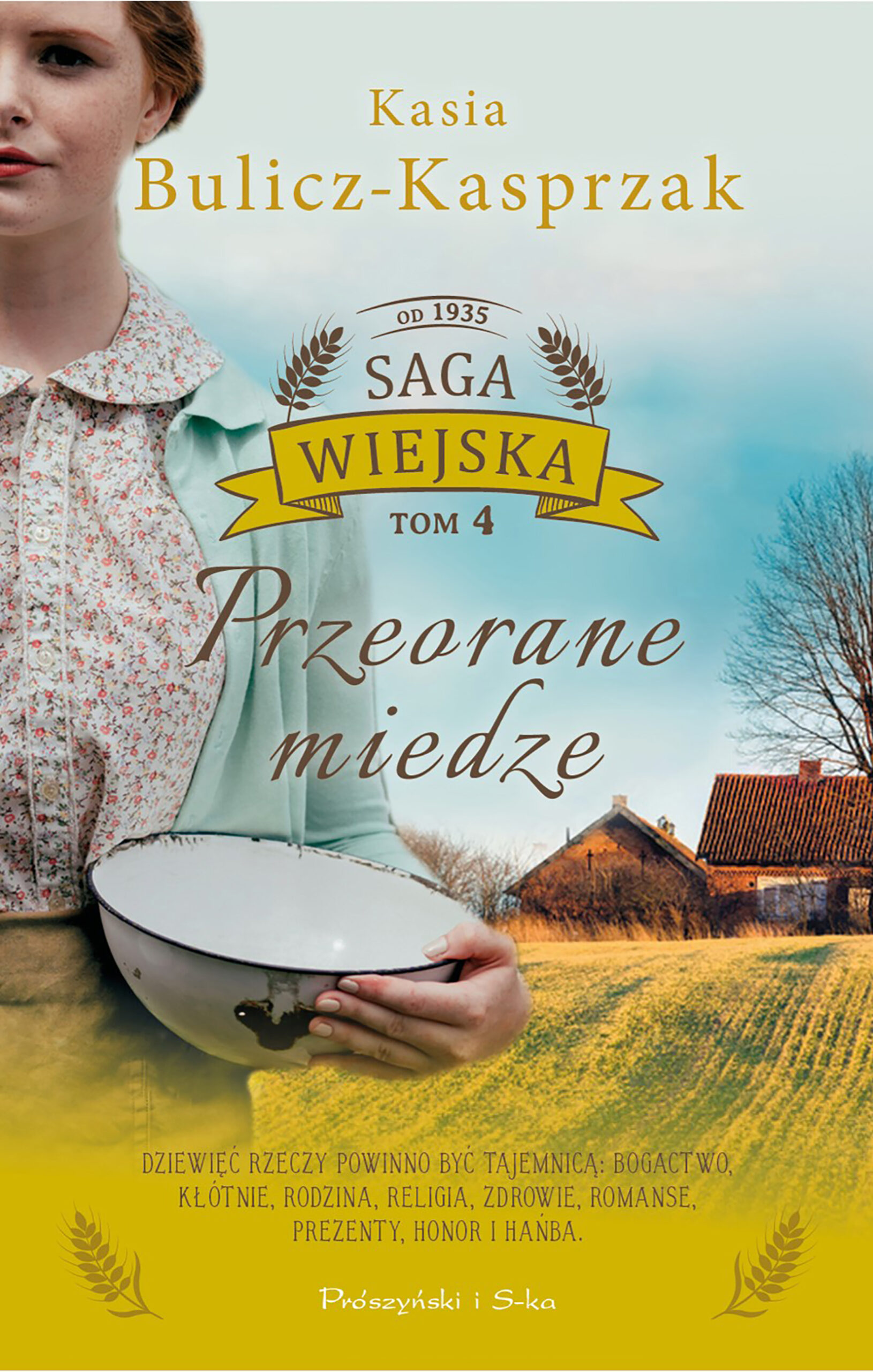 Tytuł: Przeorane miedze
Autor: Kasia Bulicz-Kasprzak
Wydawnictwo: Prószyński Media
Formaty: EPUB, MOBI