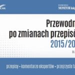 Przewodnik po zmianach rzepisów 2015/2016 dla firm — okładka e-booka