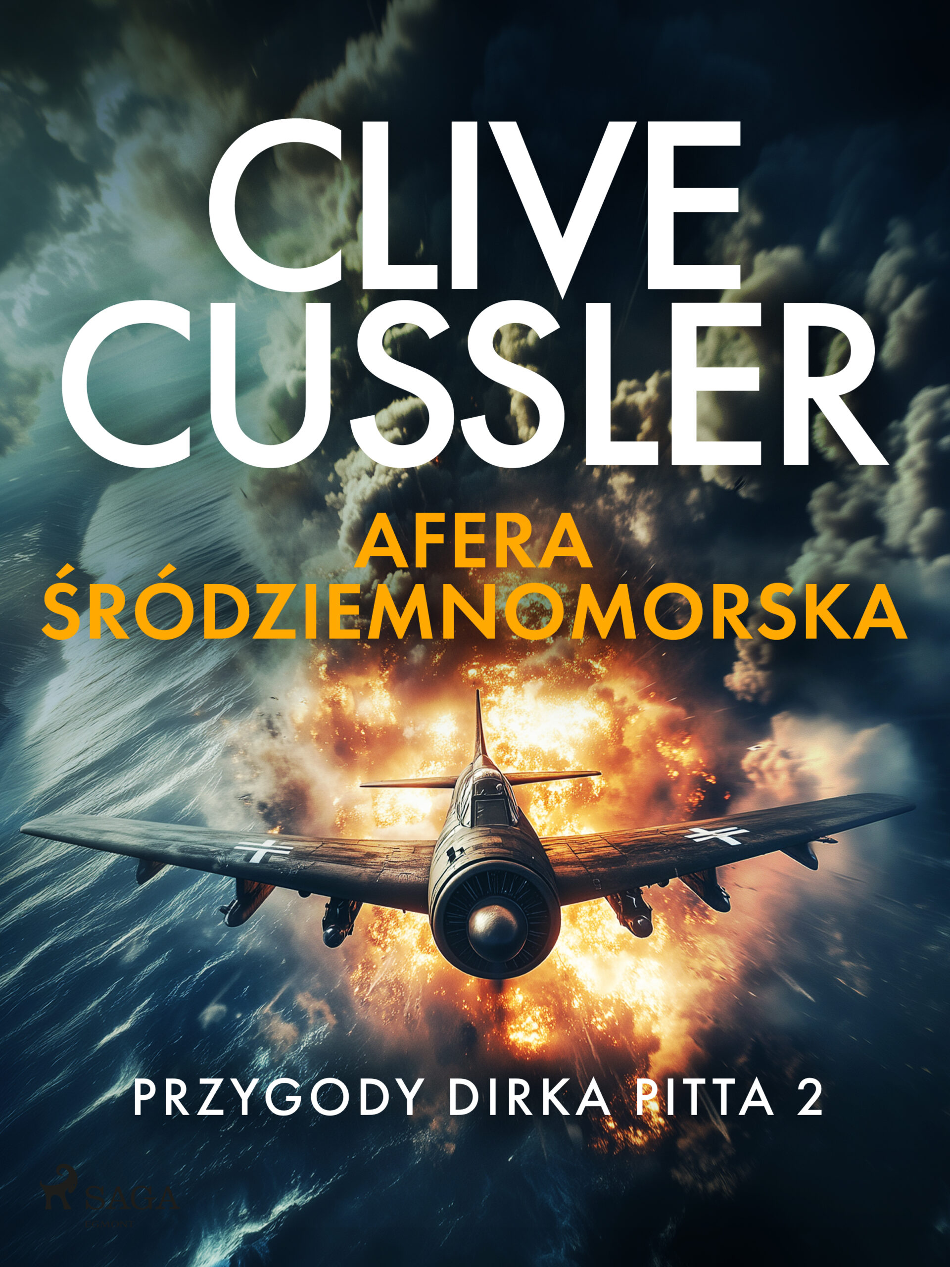 Przygody Dirka Pitta 2: Afera śródziemnomorska (#2) — okładka e-booka