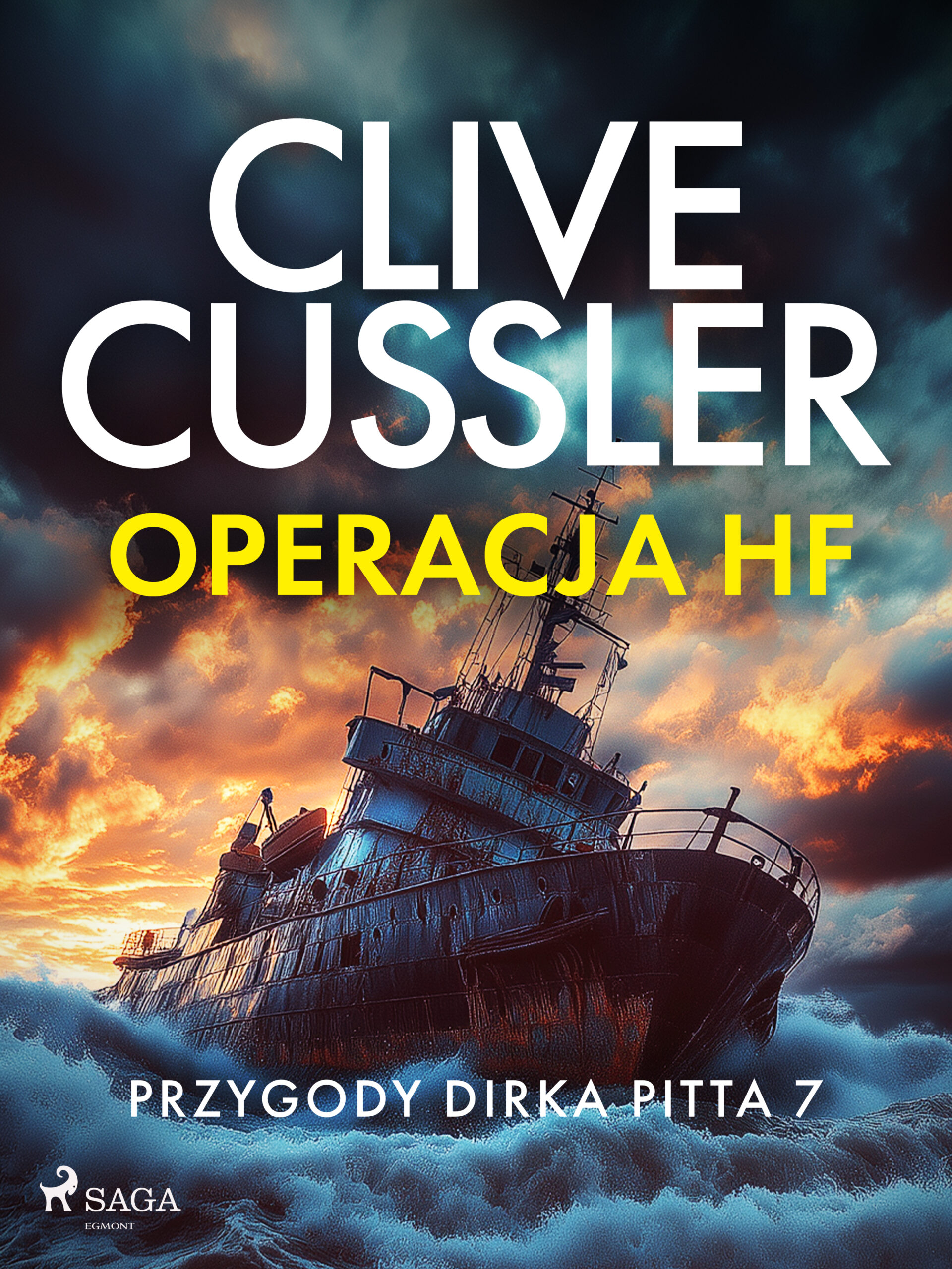 Przygody Dirka Pitta 7: Operacja HF (#7) — okładka e-booka