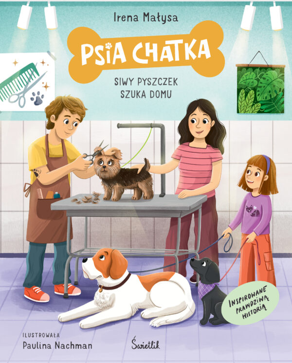 Psia Chatka. Siwy pyszczek szuka domu — okładka e-booka