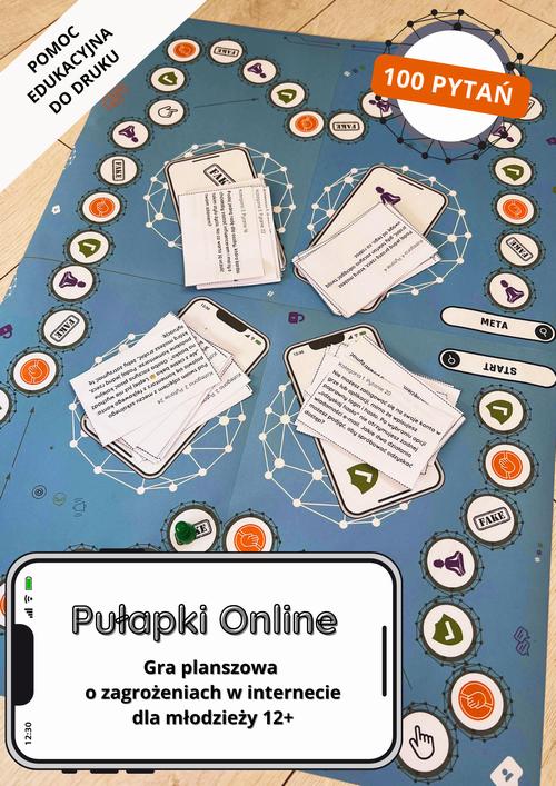 Tytuł: Pułapki Online. Gra planszowa do druku o zagrożeniach w internecie dla młodzieży 12+
Autor: Katarzyna Skoczylas-Płuska
Wydawnictwo: Katarzyna Skoczylas-Płuska
Formaty: PDF
